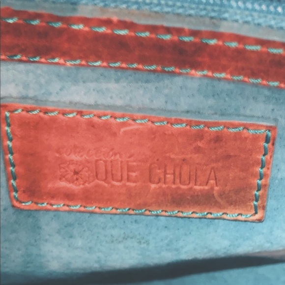 RUSTIC LEATHER BAG TOTE PURSE BUFFALO LEATHER 𦬠- Picture 4 of 4